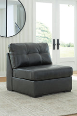 Brindley Fog Pier 3-Piece Sectional with Ottoman - image 1
