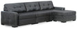 Brindley Fog Pier 3-Piece Sectional with Ottoman - image 2
