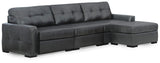 Brindley Fog Pier 3-Piece Sectional with Ottoman - image 2