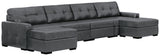 Brindley Fog Pier 4-Piece Sectional with Ottoman - image 2