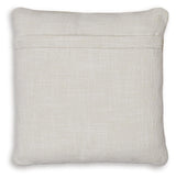 Brockner Next-Gen Nuvella brown yellow pillows displayed on outdoor furniture