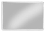 Brocky Mirror hanging vertically on wall