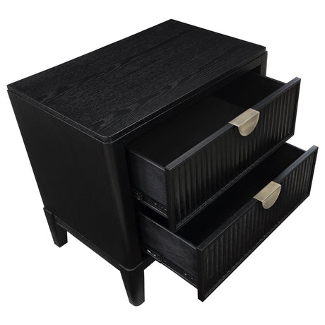 Brookmead nightstand drawer construction close-up