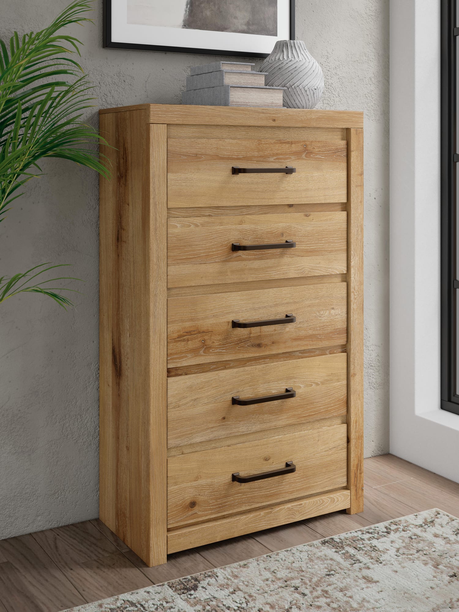 Brozmont Tan Chest of Drawers from Decor Furniture
