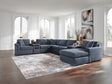 Modmax Ink 8-Piece Sectional with Storage Chaise and Audio Consoles — product view