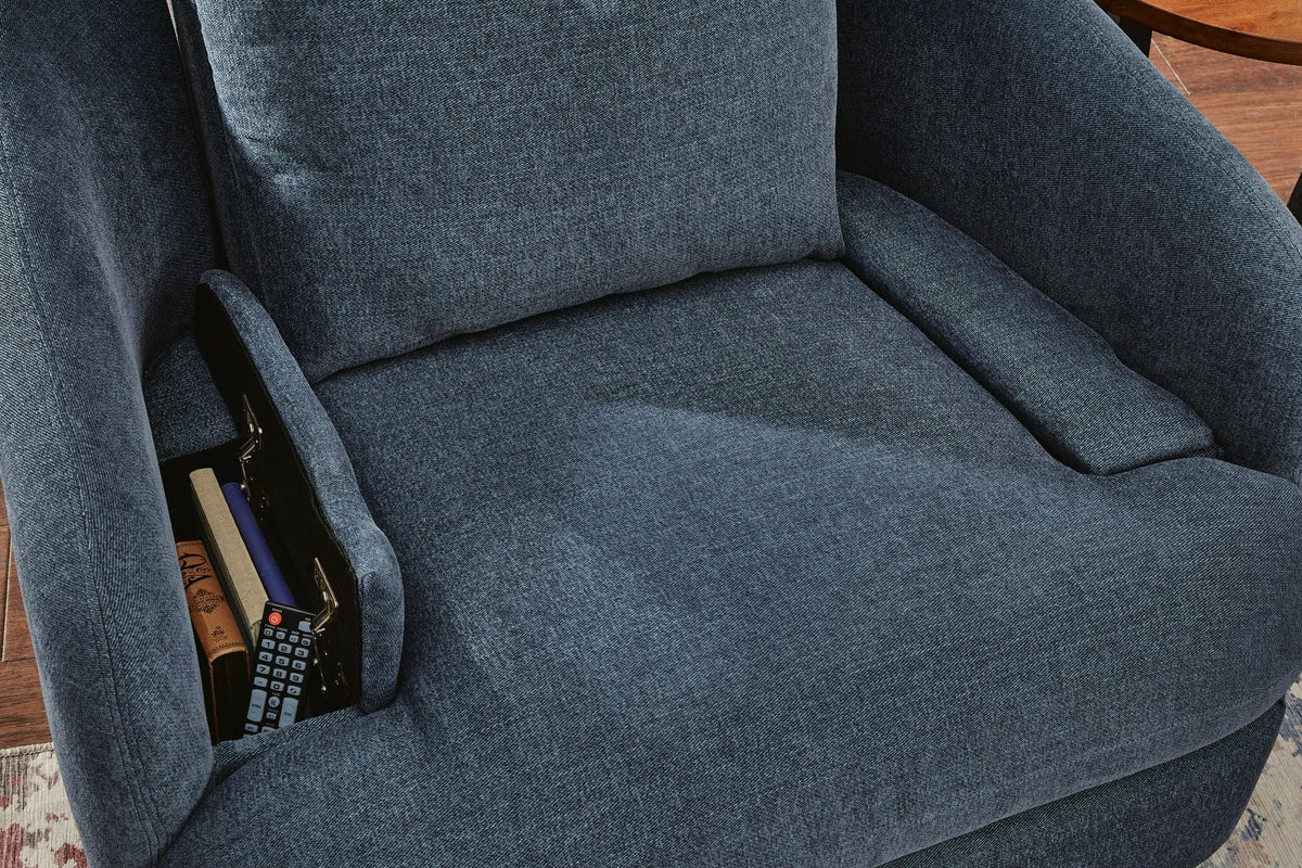 Modmax Ink Sofa, Loveseat and Recliner Set — detail view