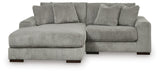 Lindyn Fog 2-Piece Sectional with Ottoman — product image 3