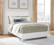 Binterglen White Full Panel Bed — product view