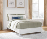 Binterglen White Full Panel Bed — product view