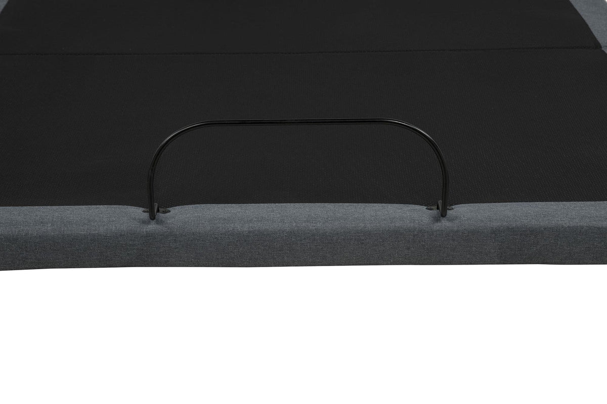 Weston Full Dual-Motor Massage Adjustable Bed Base in Black and Grey — product image 12