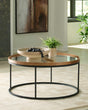 Medium Brown 38-Inch Coffee Table — product view