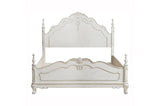 Cinderella Antique White Youth Panel Bedroom Set - Dresser with mirrors