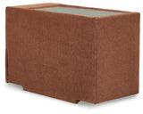 Modmax Spice 6-Piece Sectional with Ottoman — back view