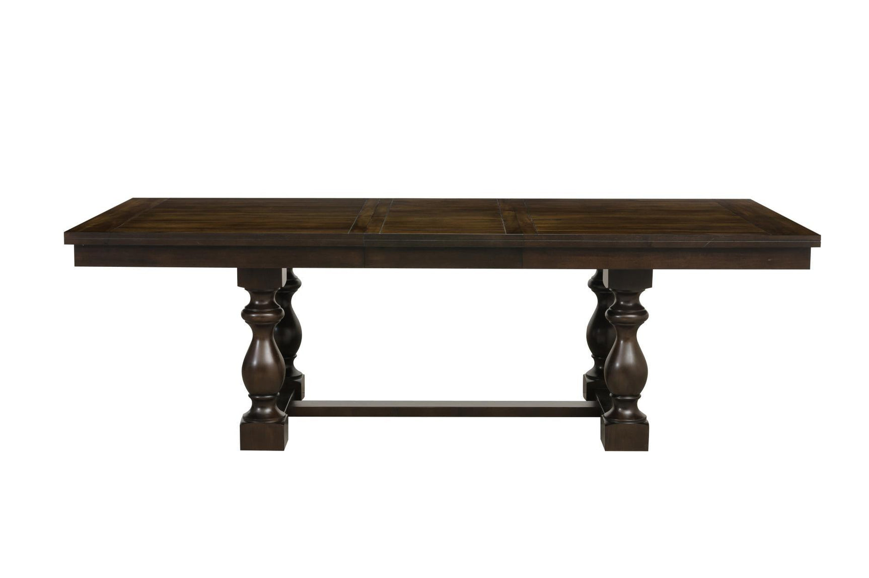 main view of Yates Neutral Fabric Rectangular Dining Room Set dining room furniture