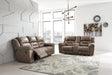 Stoneland Fossil Reclining Sofa and Loveseat Set — product view