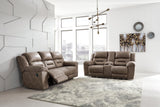 Stoneland Fossil Reclining Sofa and Loveseat Set — product view
