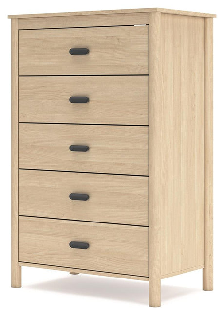 Close-up of Cabinella Chest of Drawers drawer and knob