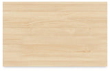 Back view of Cabinella Tan Chest of Drawers