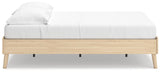Cabinella Full Size Platform Bed angled view