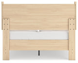 Engineered Wood Full Panel Bed with Laminate