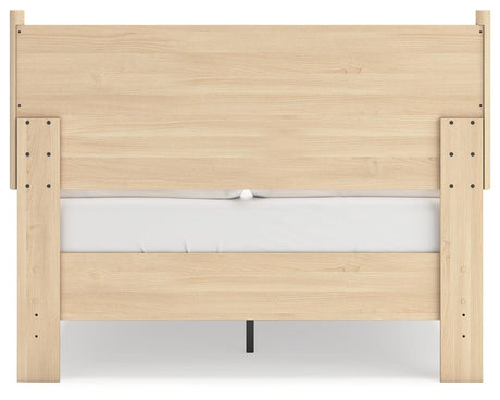 Engineered Wood Full Panel Bed with Laminate