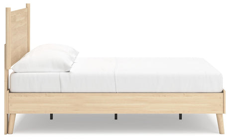 Modern Casual Full Platform Bed from Cabinella Collection