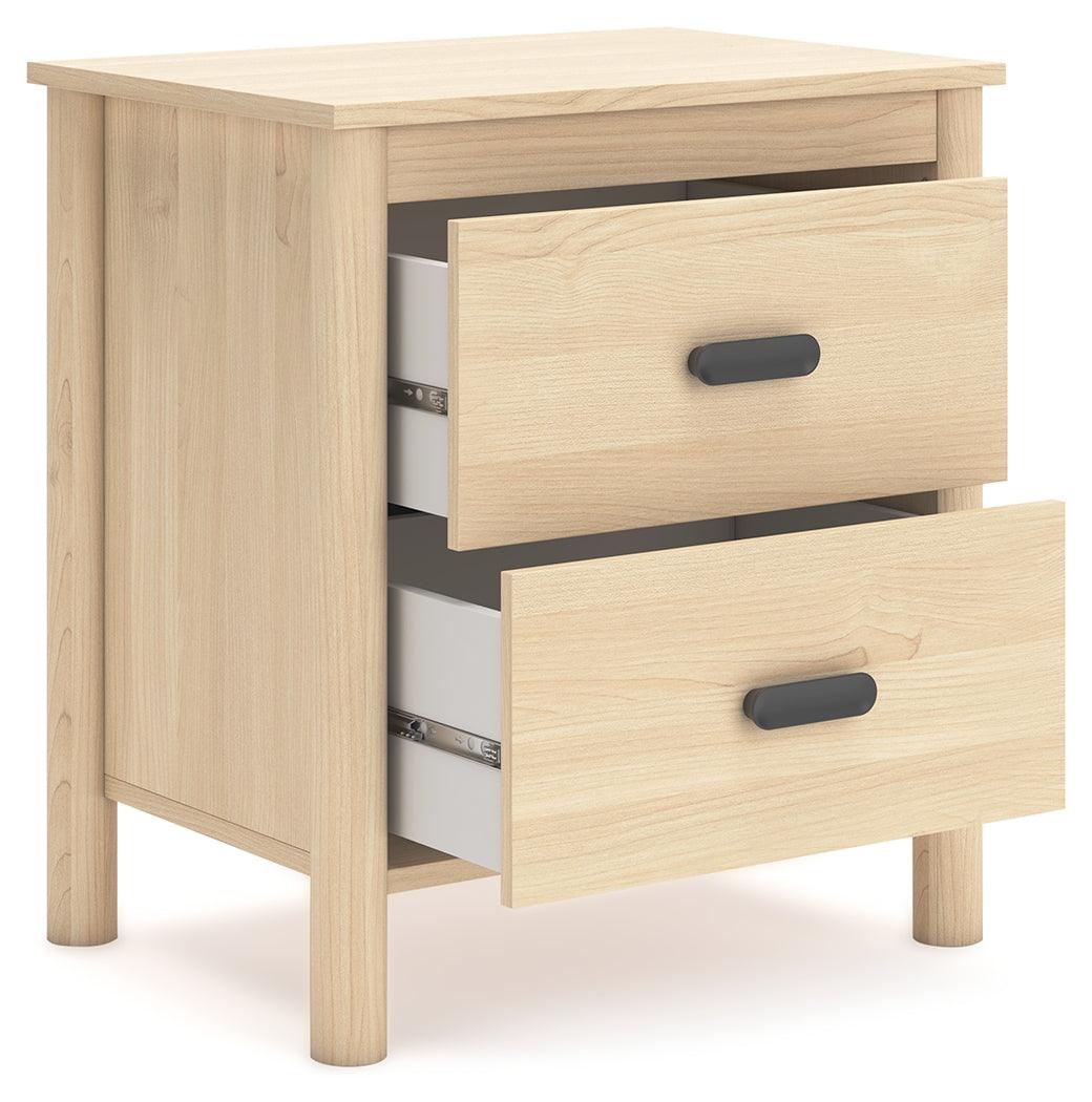 Top view showing surface texture and finish of Cabinella Nightstand