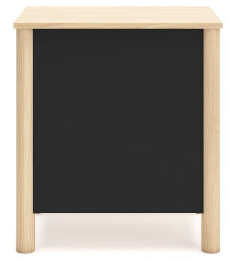 Cabinella Nightstand showing smooth-gliding drawer operation