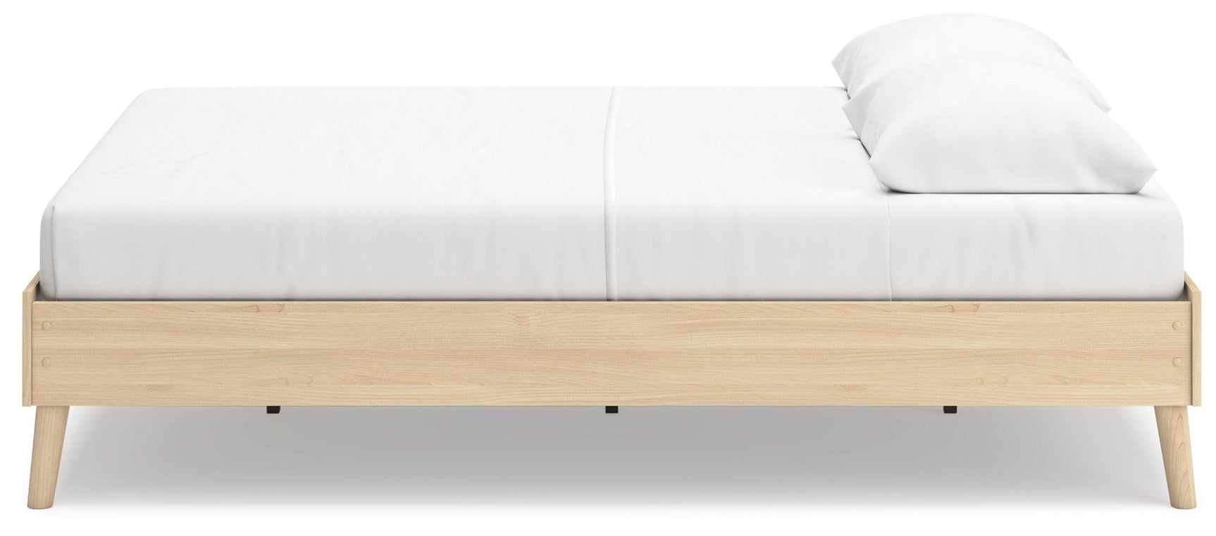 Engineered wood construction of Cabinella platform bed