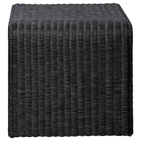 Cahya end table shown in casual living room