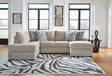 Calnita Sisal 2-Piece Sectional with Ottoman - image 12