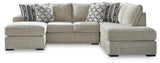 Calnita Sisal 2-Piece Sectional with Ottoman - image 3