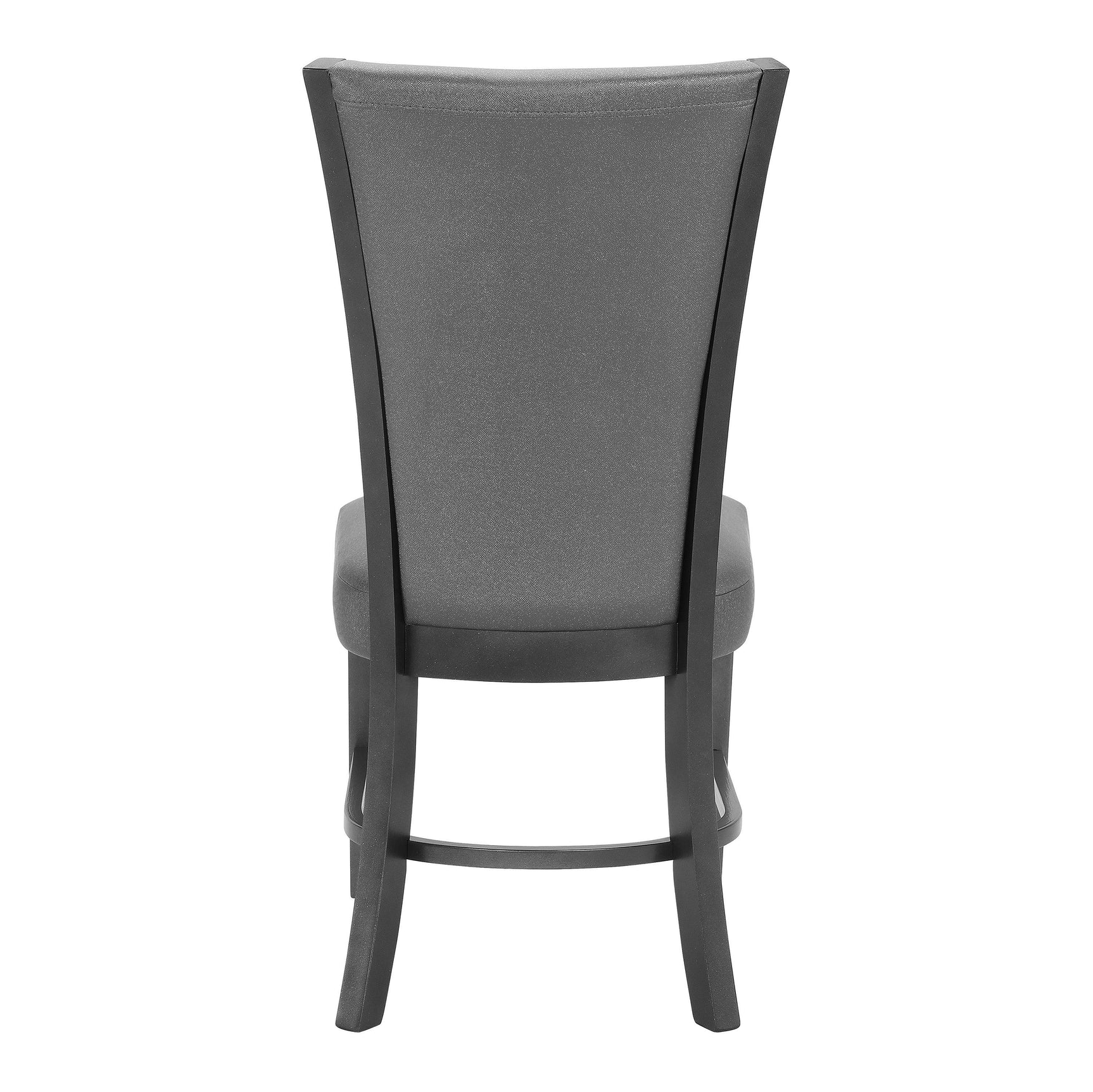 detail of chair upholstery and table base