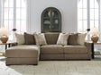 Camellia-Court Coffee 3-Piece Sectional with Chaise from Decor Furniture