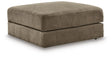 Camellia-Court Coffee Chenille Ottoman With Storage from Decor Furniture