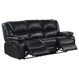 Camila sofa reclining position with extended footrest