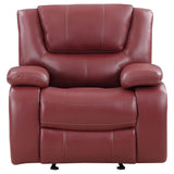 Camila glider recliner in motion