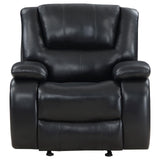 Padded armrest and channelled cushions