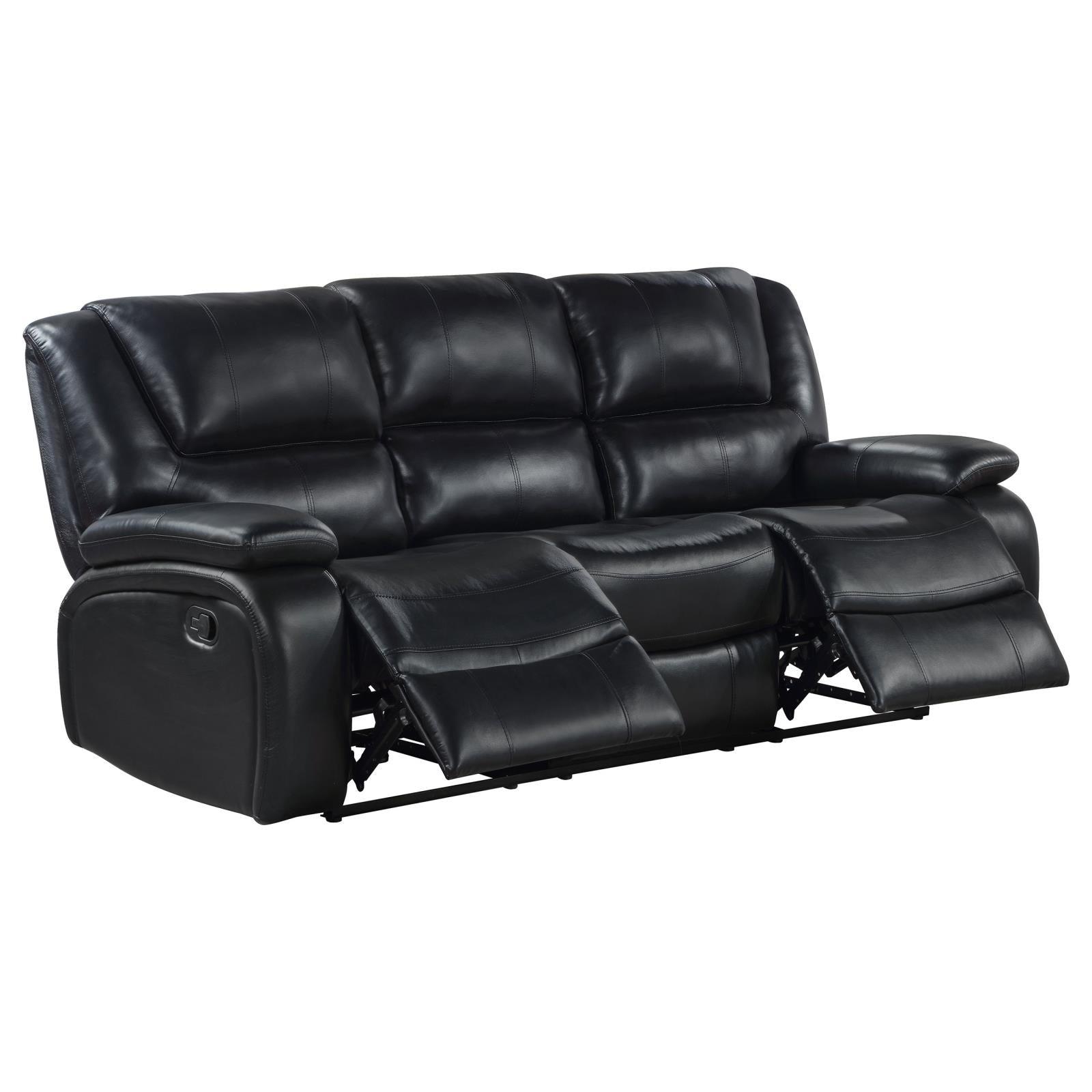 Manual reclining lever on Camila Sofa