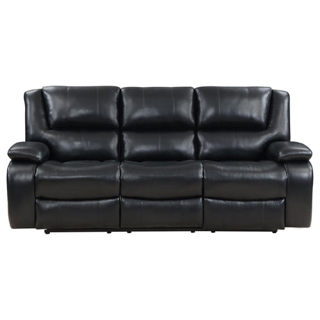 Camila Sofa reclining position with extended footrest