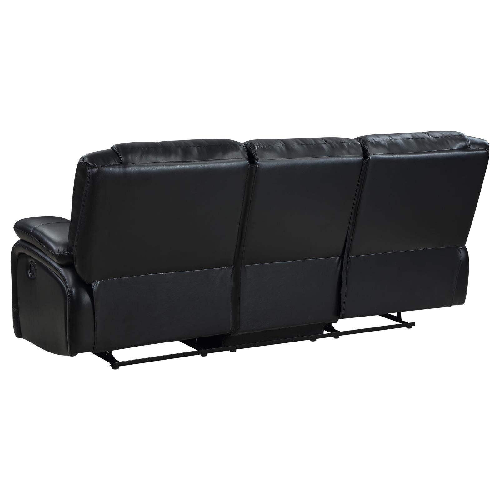 Padded armrest and stitching detail on Camila Sofa