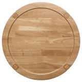 Close-up of Camillo side table wood grain