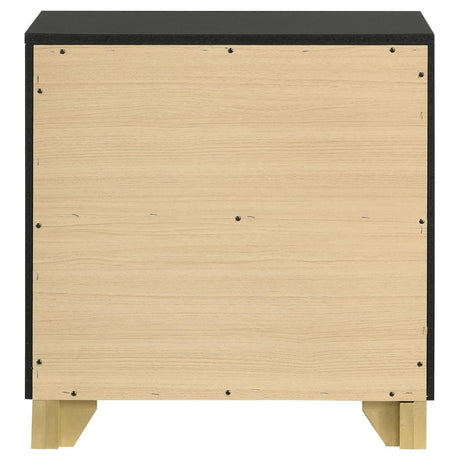 Back view of Caraway nightstand