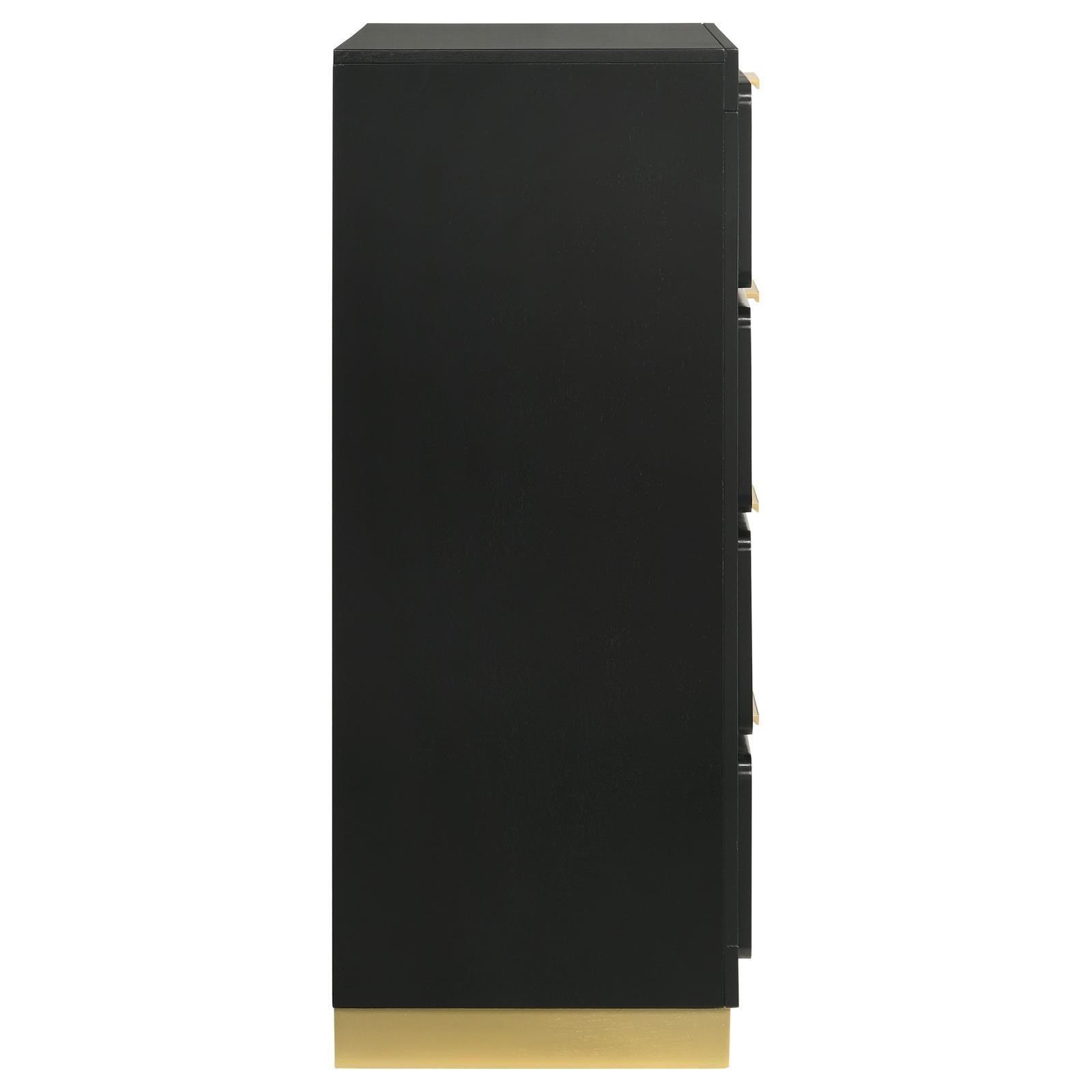 Caraway chest drawers partially open showing interior