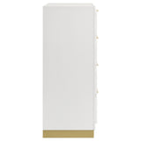 Caraway chest highlighting clean Mid-Century Modern lines