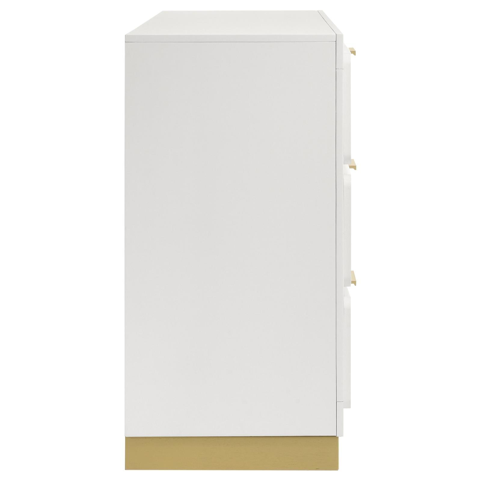 Side profile of Caraway 6-Drawer Bedroom Dresser