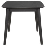 Carey 3-piece occasional set black ash wood set corner view