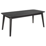 Carey 3-piece occasional set black ash wood set side view