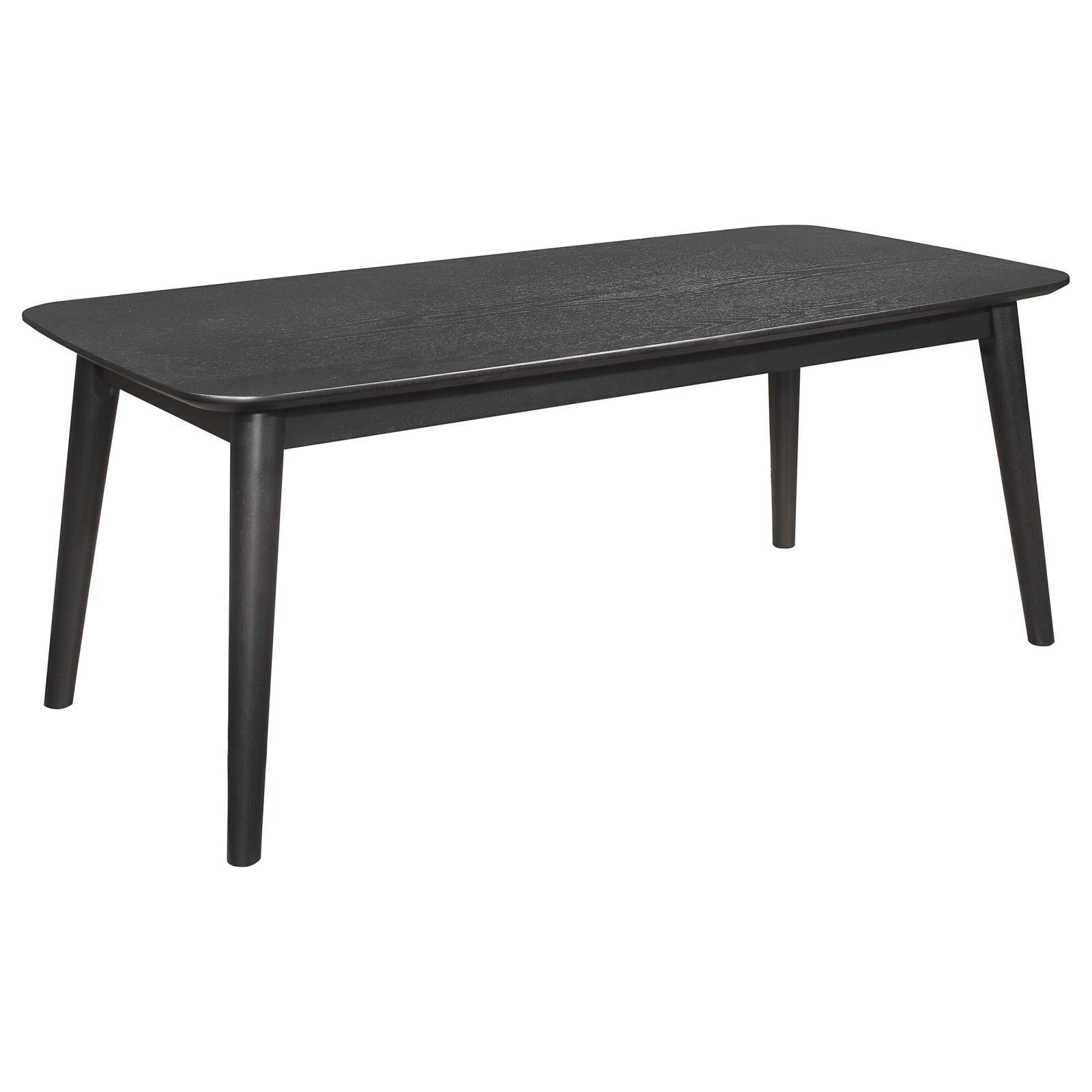 Carey 3-piece occasional set black ash wood set side view