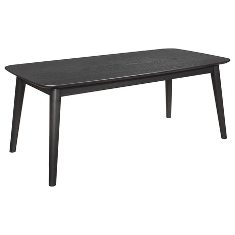 Carey 3-piece occasional set black ash wood set side view